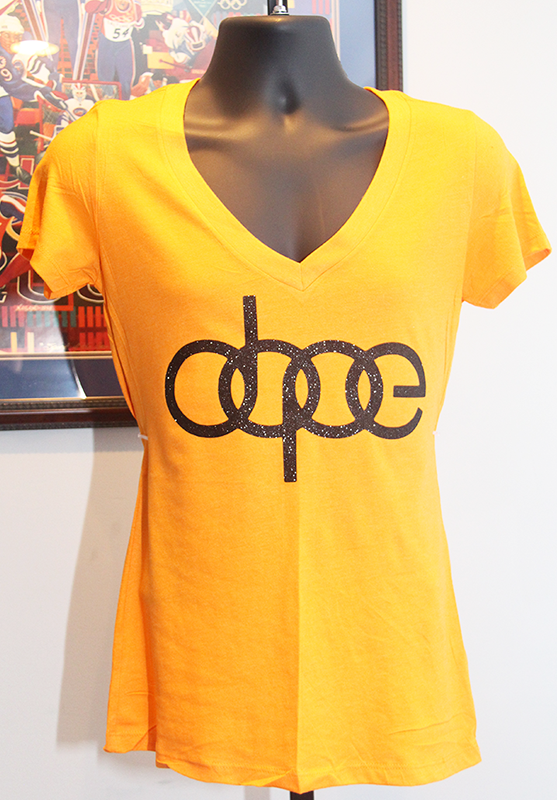 Dope – Orange V-neck